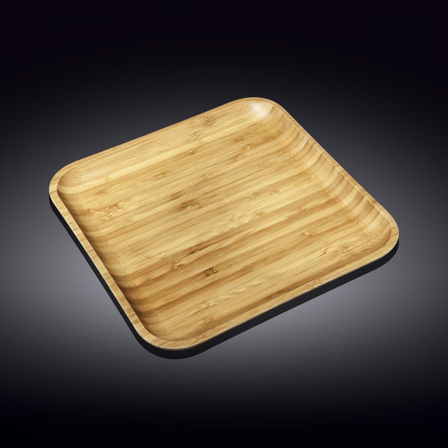 Bamboo Square Platter 13" inch X 13" inch | For Appetizers / Barbecue