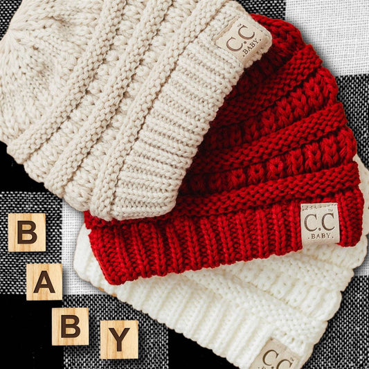 CC Beanie Baby Popular Accessories Winter Hats, Ages Newborn - 12