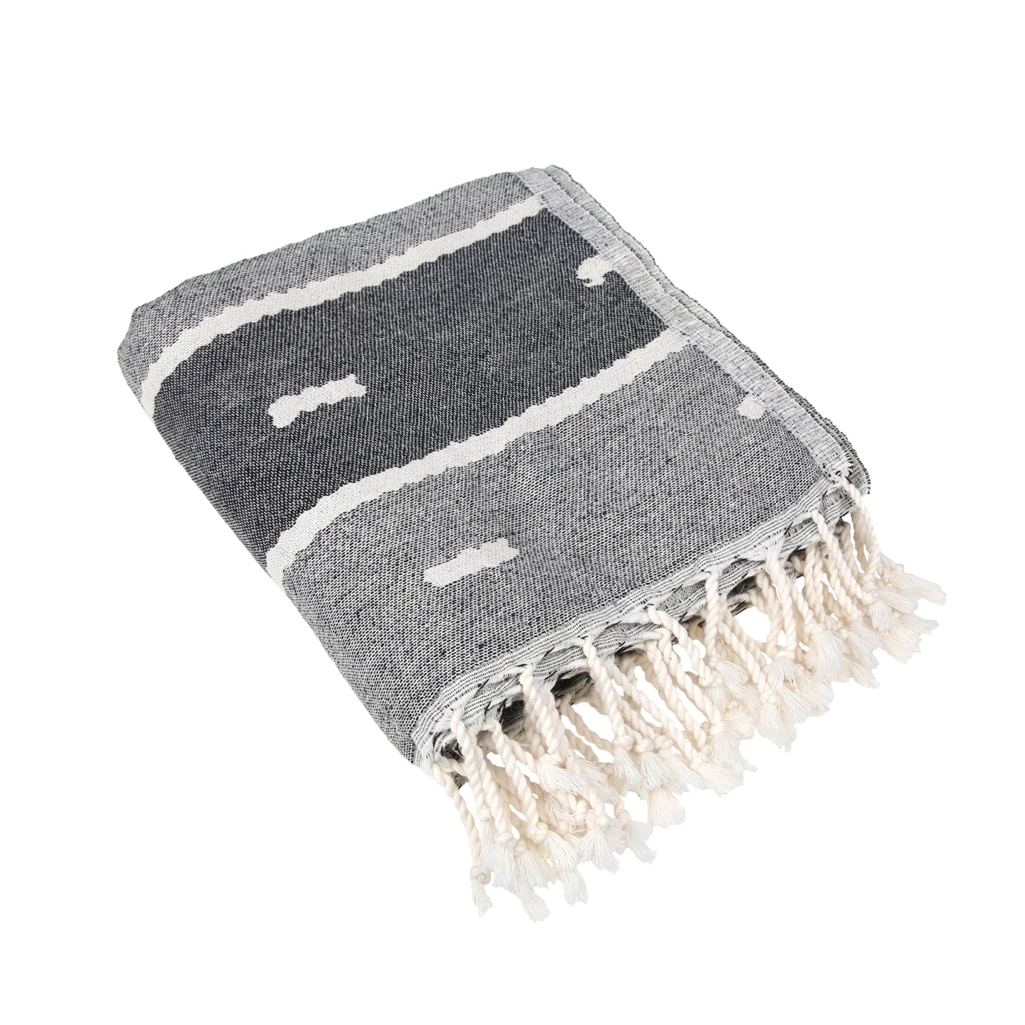 Angora Peshtemal Pure Cotton Throw Blanket