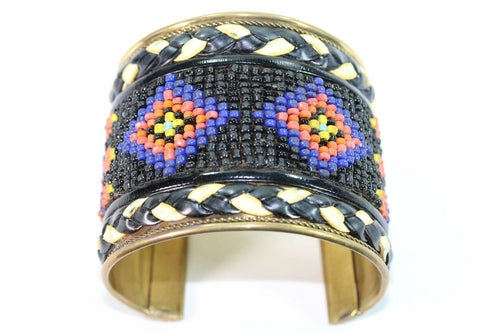 Beaded Cuff Bangles