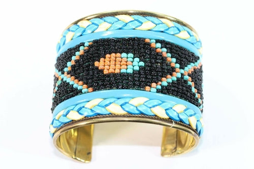 Beaded Cuff Bangles