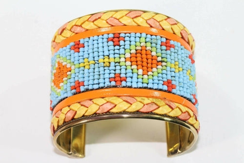 Beaded Cuff Bangles