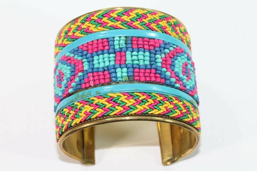 Beaded Cuff Bangles