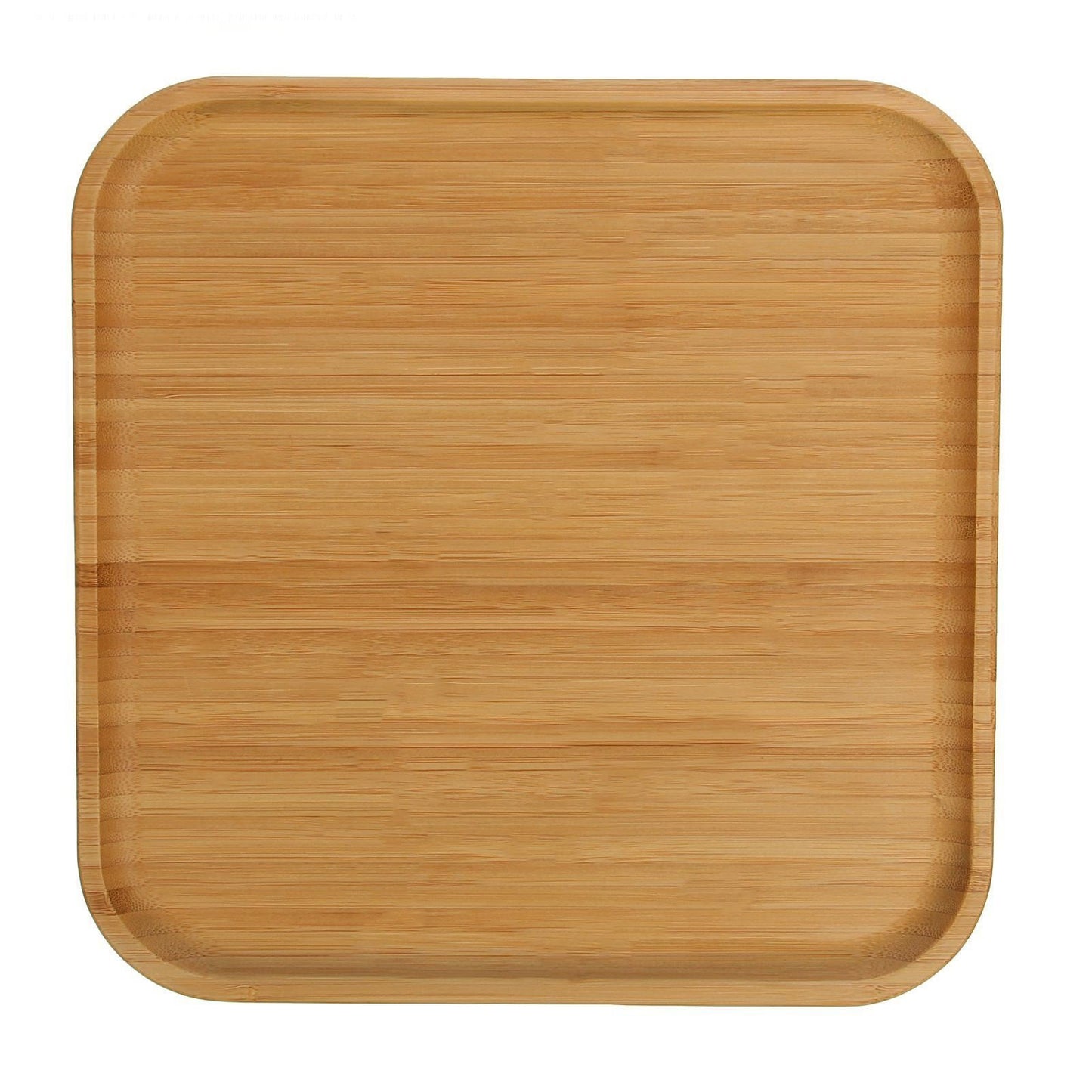 Bamboo Square Platter 12" inch X 12" inch | For Appetizers / Barbecue