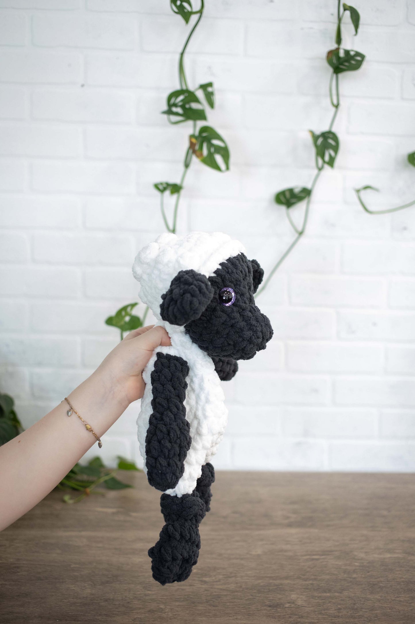 Lamb Crochet Stuffed Animal, Sheep Heirloom Plush, Baby Lovey, Soft